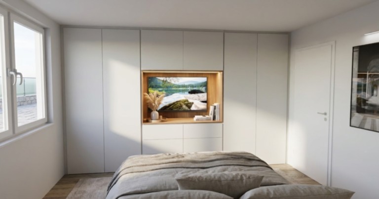 dressing avec commode sur mesure